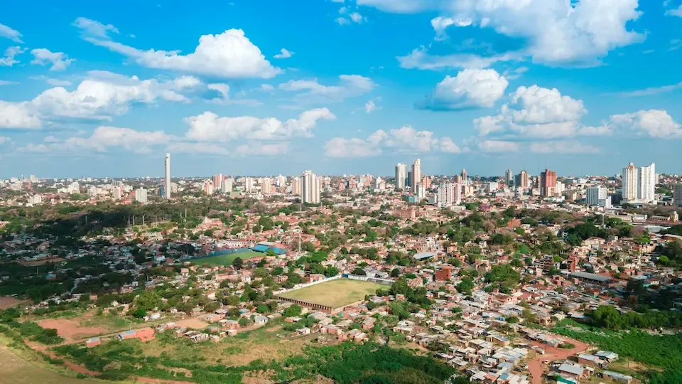 Asunción cityscape — CERØ Paraguay destination