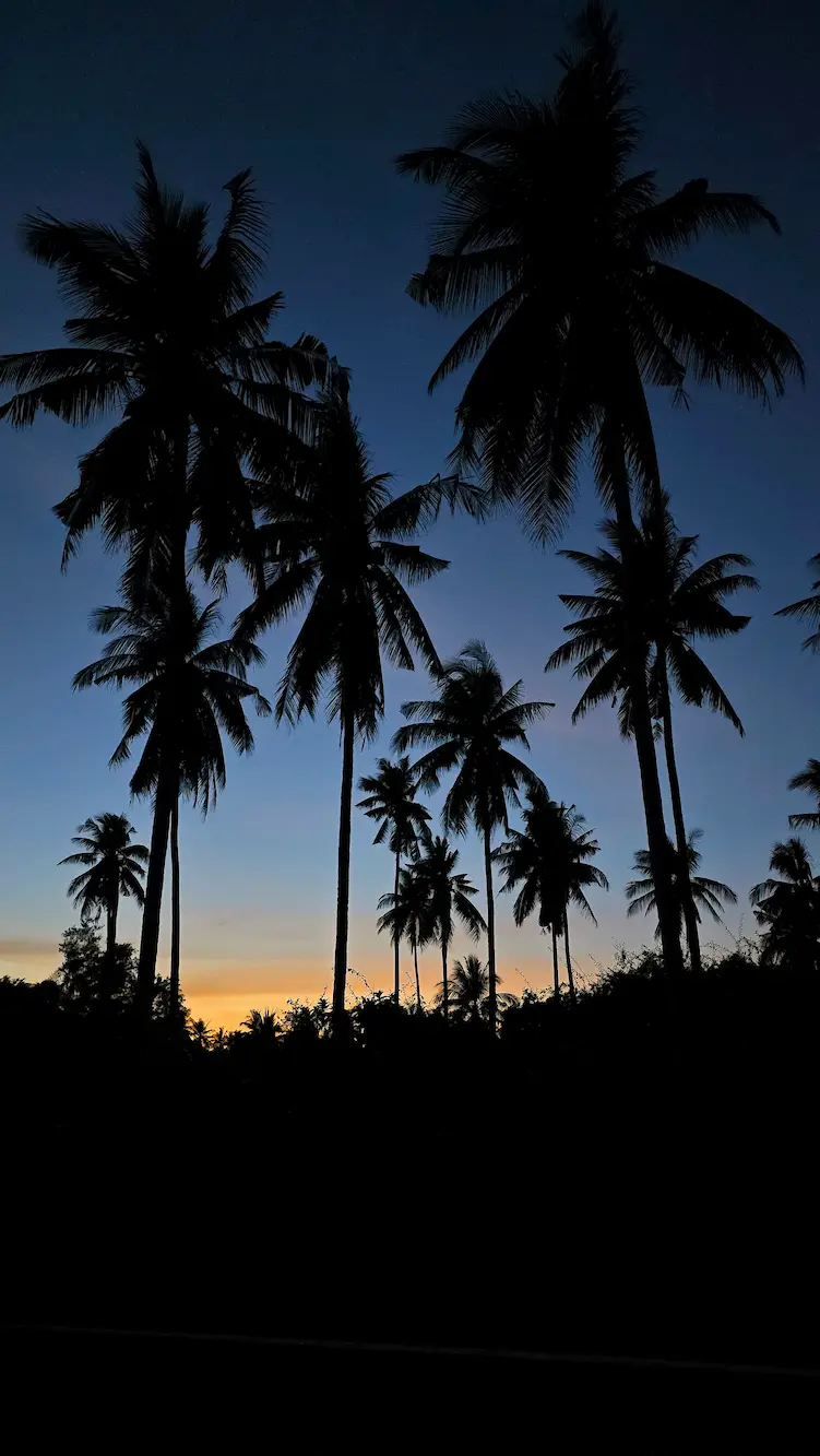 Thailand evening scene