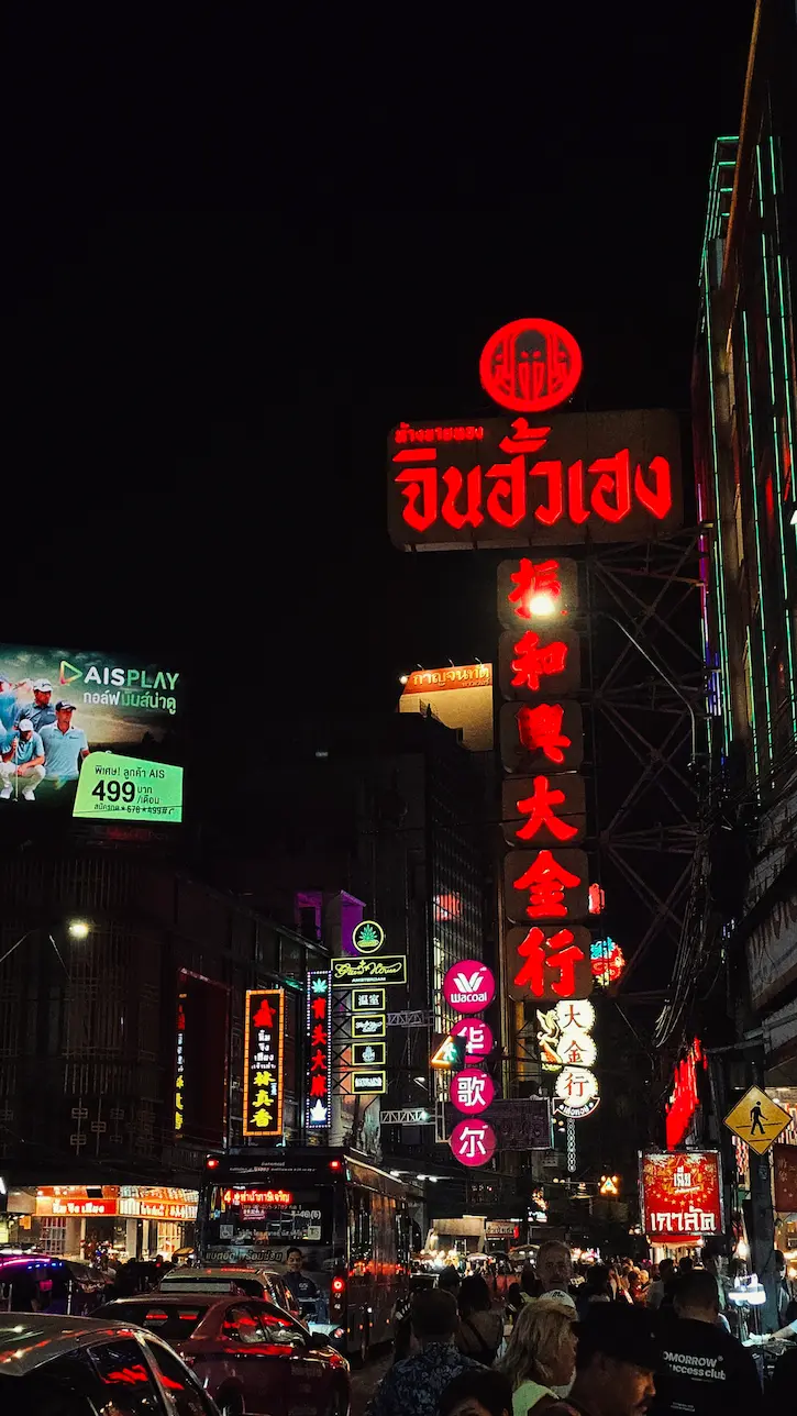 Thailand city lifestyle scene